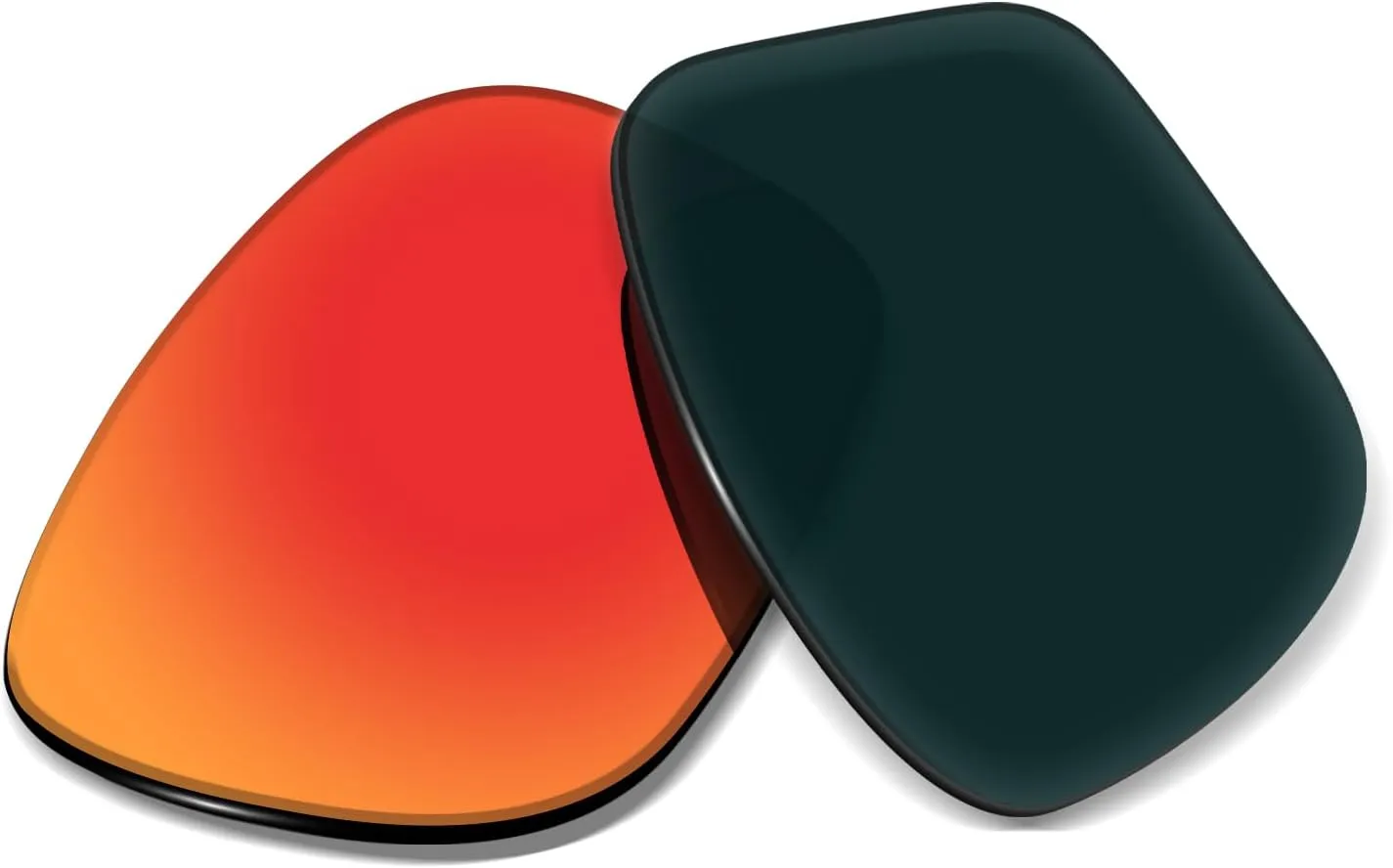 1.5MM Replacement Lenses Compatible With RayBan Meta Wayfarer RW4008 53mm Smart Sunglasses
