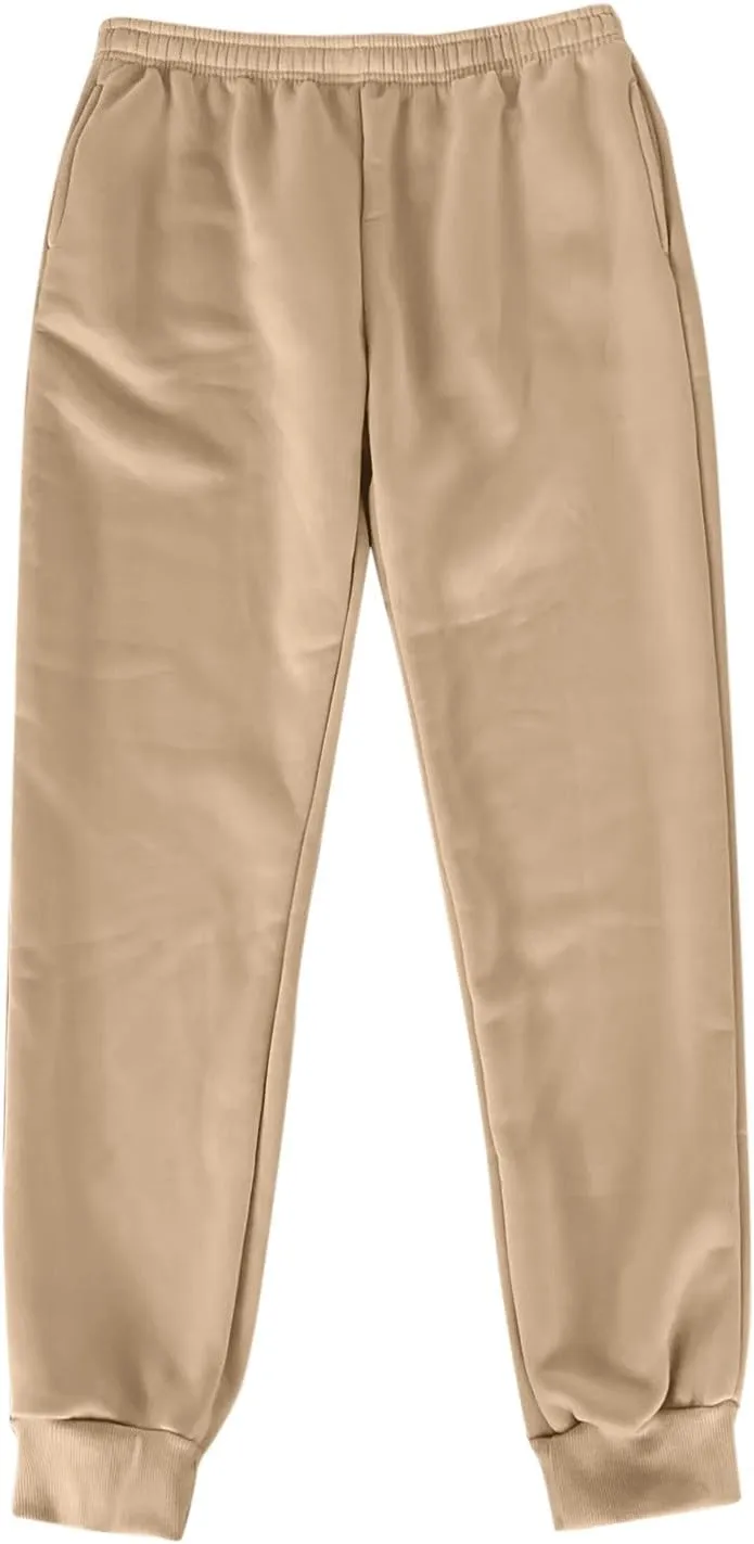 2 Pack Sweatpants for Women Cinch Bottom Jogging Pants Lounge Sporty Baggy Joggers Casual Hiking Trouser with Pockets