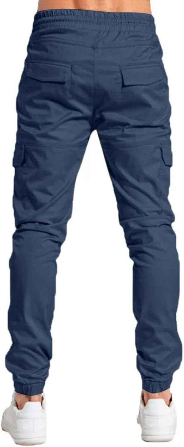 Big and Tall Cargo Pants for Men Sweatpants for Men Pants Outdoor Cargo Lightweight Mens Work Pants with Multi-Pocket