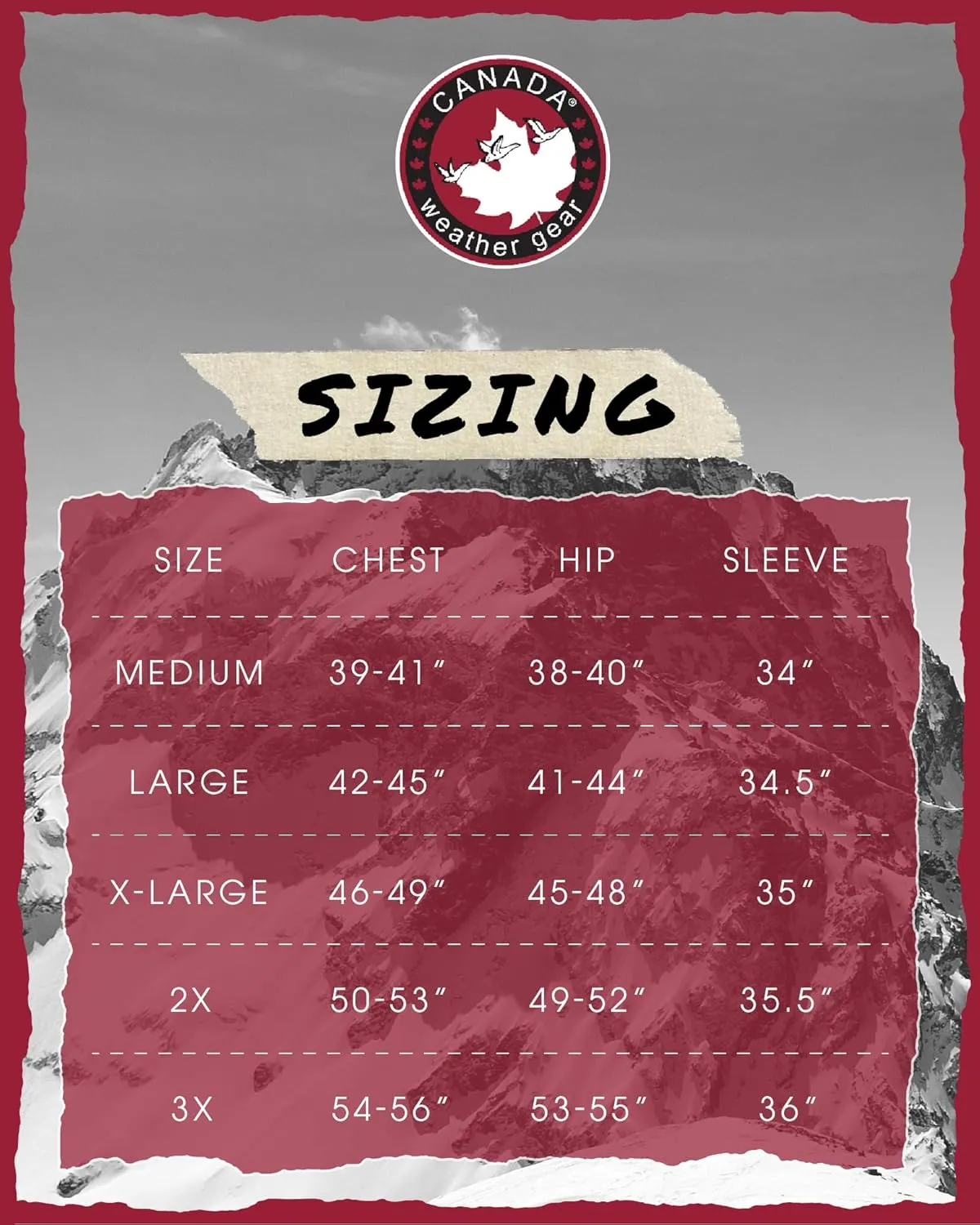 CANADA WEATHER GEAR Men's Winter Jacket – Heavyweight Puffer Jacket – Casual Coat for Men (M-XXL)