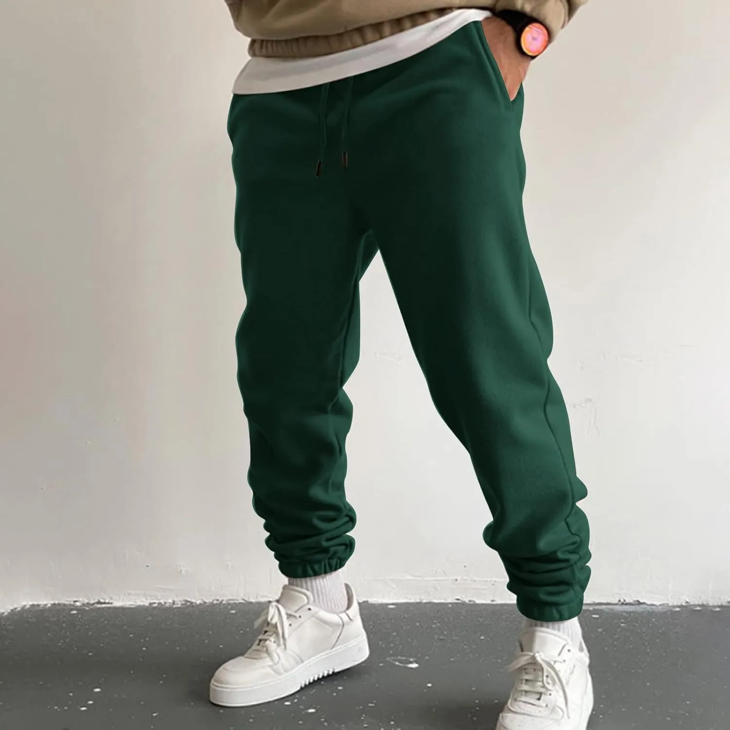 Cargo Pants for Men Big and Tall Fashion Joggers Comfortable Basic Pants Sport Daily Workout Pants Men's Lightweight
