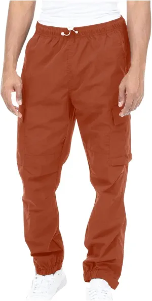 Cargo Pants for Men Big and Tall Outdoor Recreation Athletic Sweatpants Mens Fashion Camo Jogger Pants Stylish Cargo