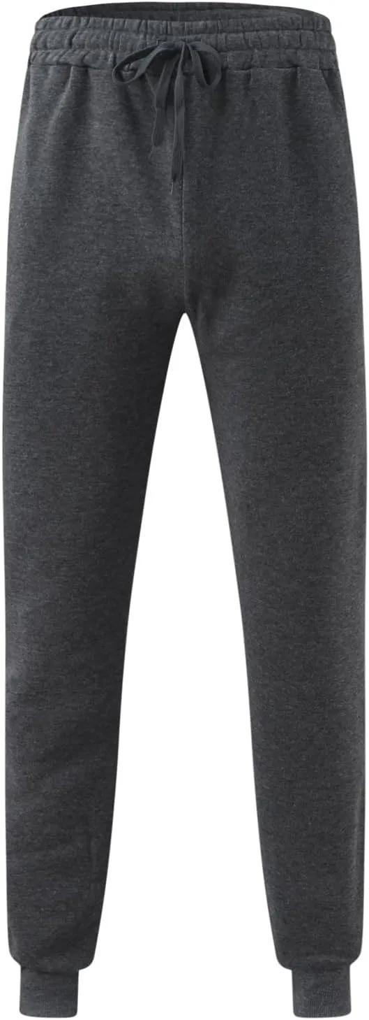 Cargo Pants for Men Relaxed Fit Joggers with Pockets Mens Workout Cargo Sweatpants Athletic Pants Open Bottom Joggers