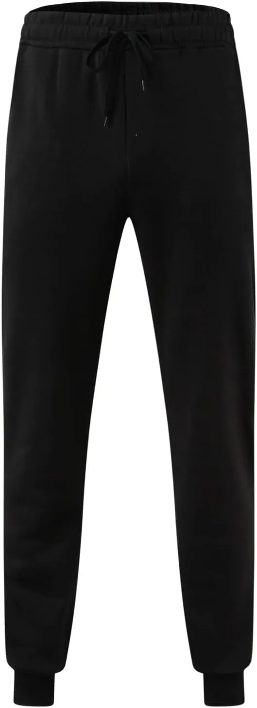 Cargo Pants for Men Relaxed Fit Joggers with Pockets Mens Workout Cargo Sweatpants Athletic Pants Open Bottom Joggers