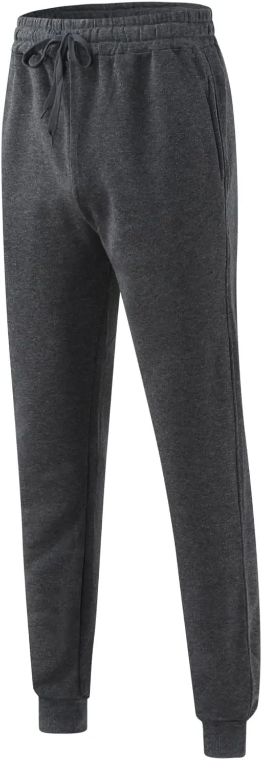 Cargo Pants for Men Relaxed Fit Joggers with Pockets Mens Workout Cargo Sweatpants Athletic Pants Open Bottom Joggers