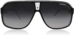 Carrera Grand Prix 2 T4M Pilot Sunglasses Lens Categ, Black/White, 64mm