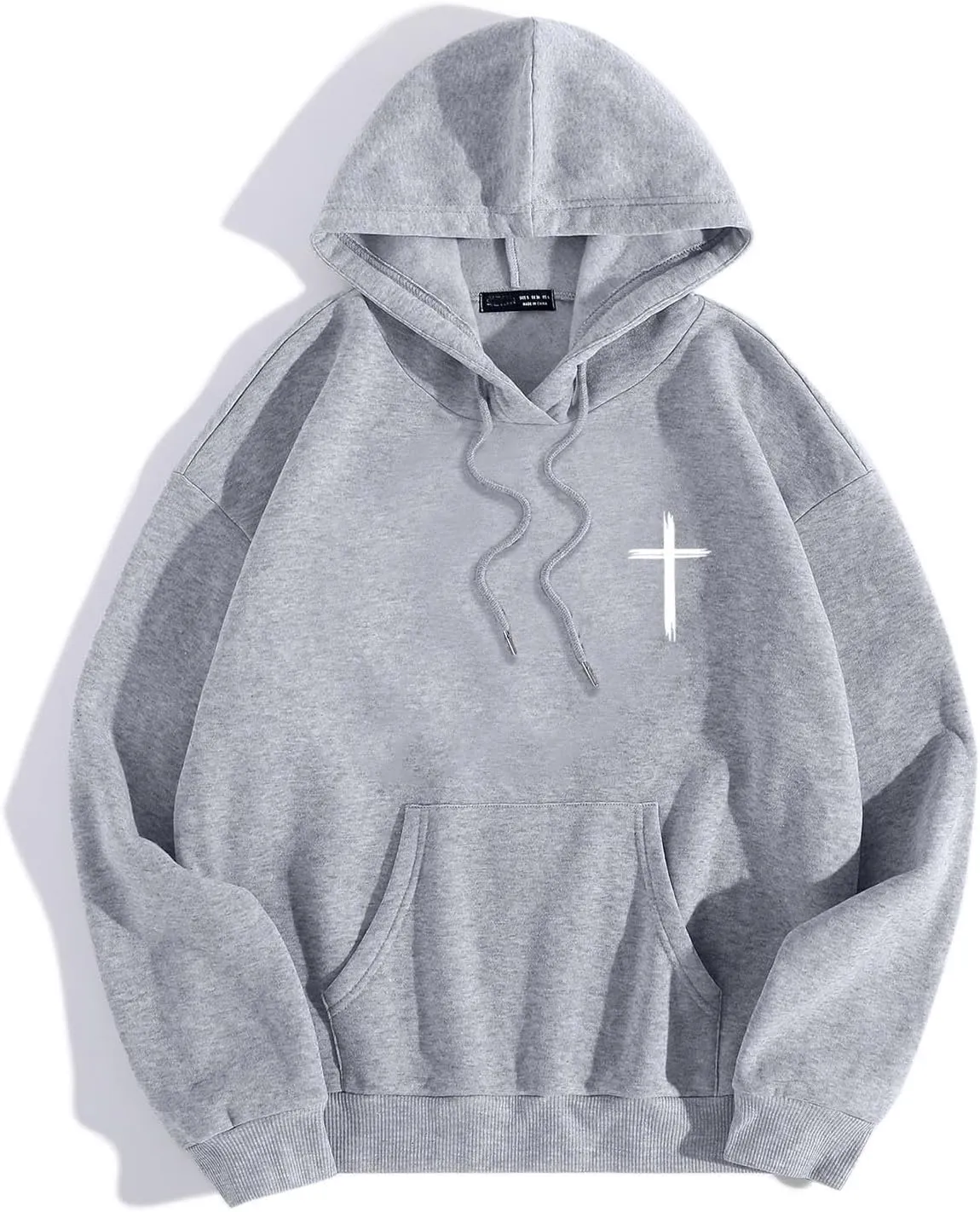 Christian Hoodies for Men Women Bible Verse Letter Graphic Printed Hoodies Casual Drawstring Long Sleeve Tops with Pockets