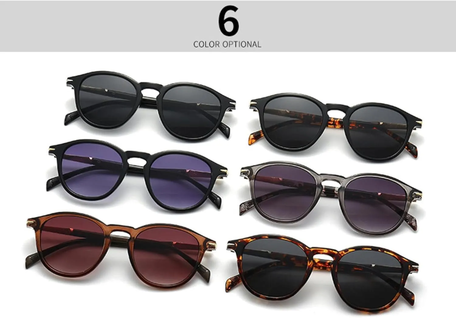 Classic Luxury Round Sunglasses Women for Men Trend Sun Glasses Vintage Steampunk