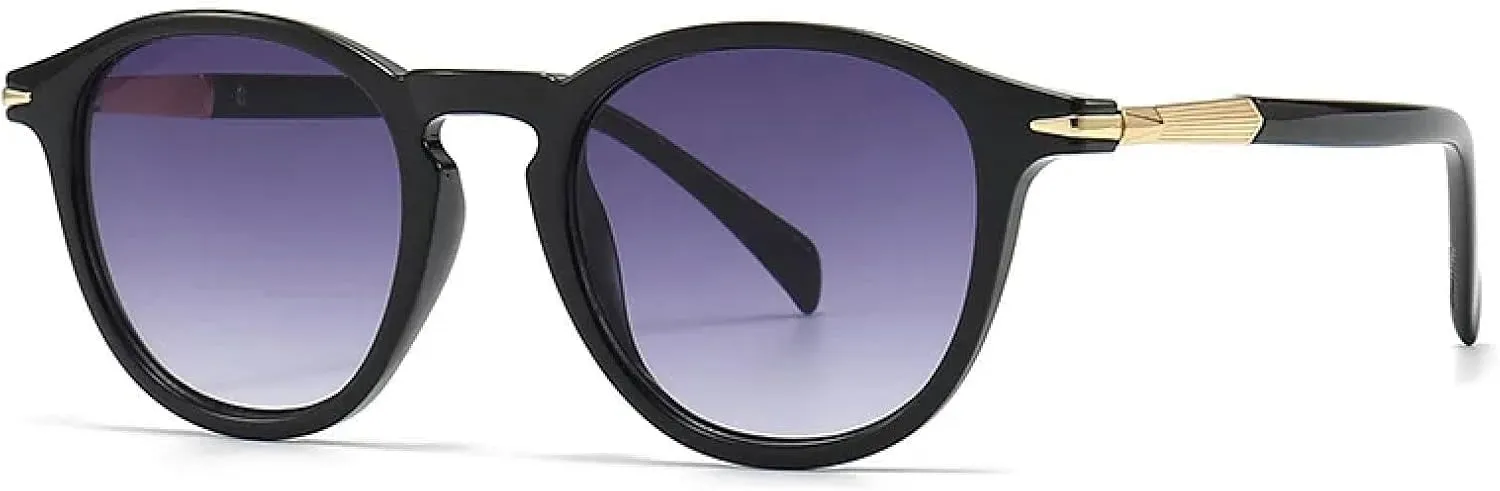 Classic Luxury Round Sunglasses Women for Men Trend Sun Glasses Vintage Steampunk