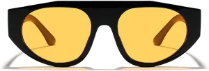 Fashion Oversized Cat Eye Women Sunglasses Vintage Leopard Gradient Shades UV400 Trendy Men Sun Glasses