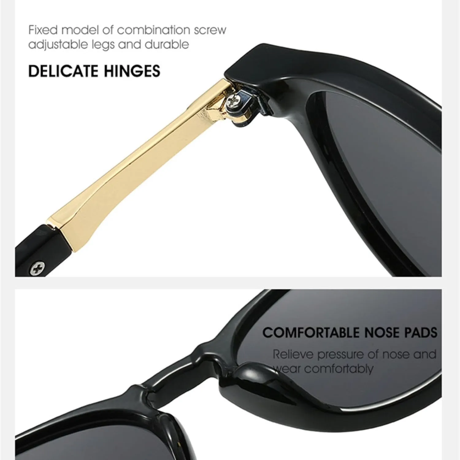 Fashion Round Women Gradient Sunglasses Uv400 Vintage Men Punk