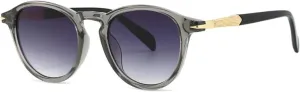 Fashion Round Women Gradient Sunglasses Uv400 Vintage Men Punk