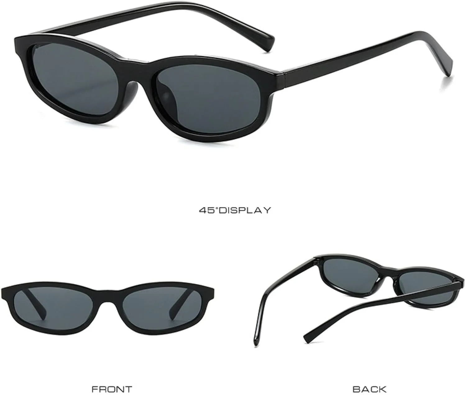 Fashion Small Cat Eye Women Sunglasses Retro Yellow Blue Shades Uv400 Men Trending Sun Glasses