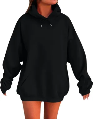 Fleece Sweatshirts for Women Trendy Y2k Warm Comfy Plus Size Sweatshirts Casual Loose Fit Soft Cute Sweatshirts