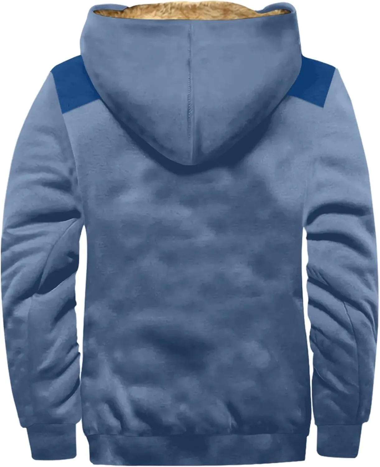 Gentle Casual Novelty Sweatshirts Long Sleeve Zipper Hooded Daily Wear Sweatshirts Work Clothes for Men