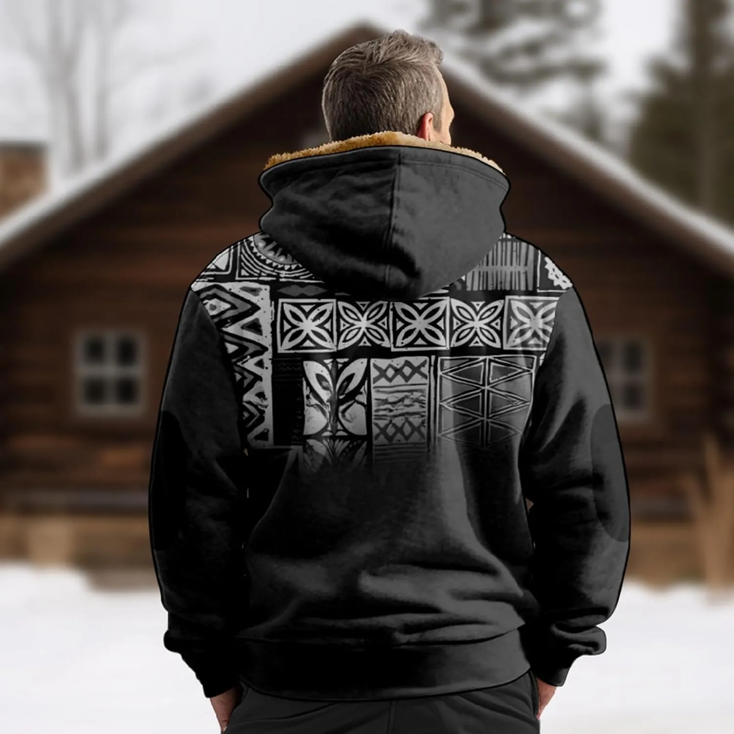 Gentle Casual Sweatshirts Coats Long Sleeve Zipper Hooded Daily Wear Sweatshirts Outerwear Jackets for Men
