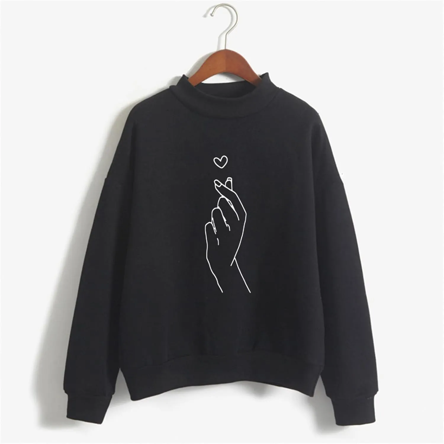 GIERIDUC Women's Casual Fashion Sweatshirts Oversized 2024 Fall Winter Long Sleeve Dandelion Printed Crew Neck Pullover Tops
