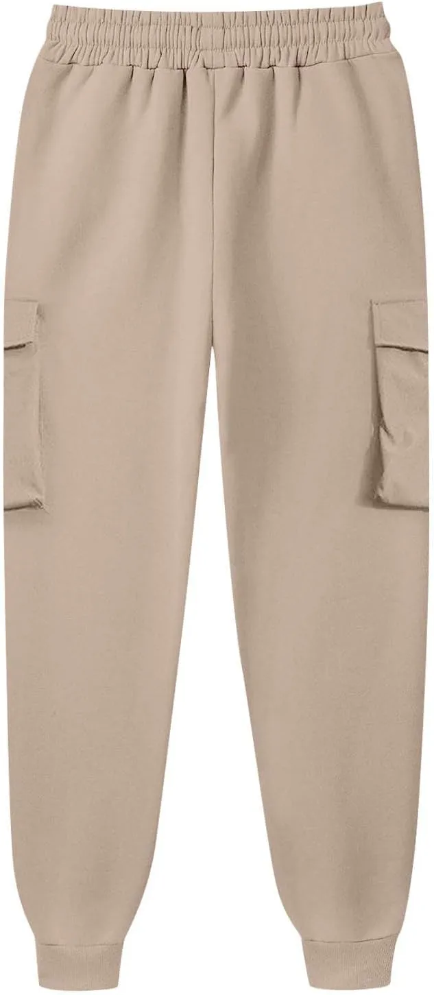 LCMTWX Baggy Jeans Men Men Elastic Drawstring Cotton Pants Waist Waist Mid Casual Solid Men's Casual Pants Jogger Pants Men