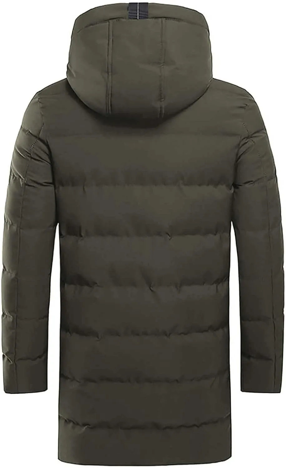 LCMTWX Men'S Winter Coats Solid Zipper Hooded Loose Outdoor Cotton Coat Top Blouse Jacket Warm Jackets For Men Hooded Mens
