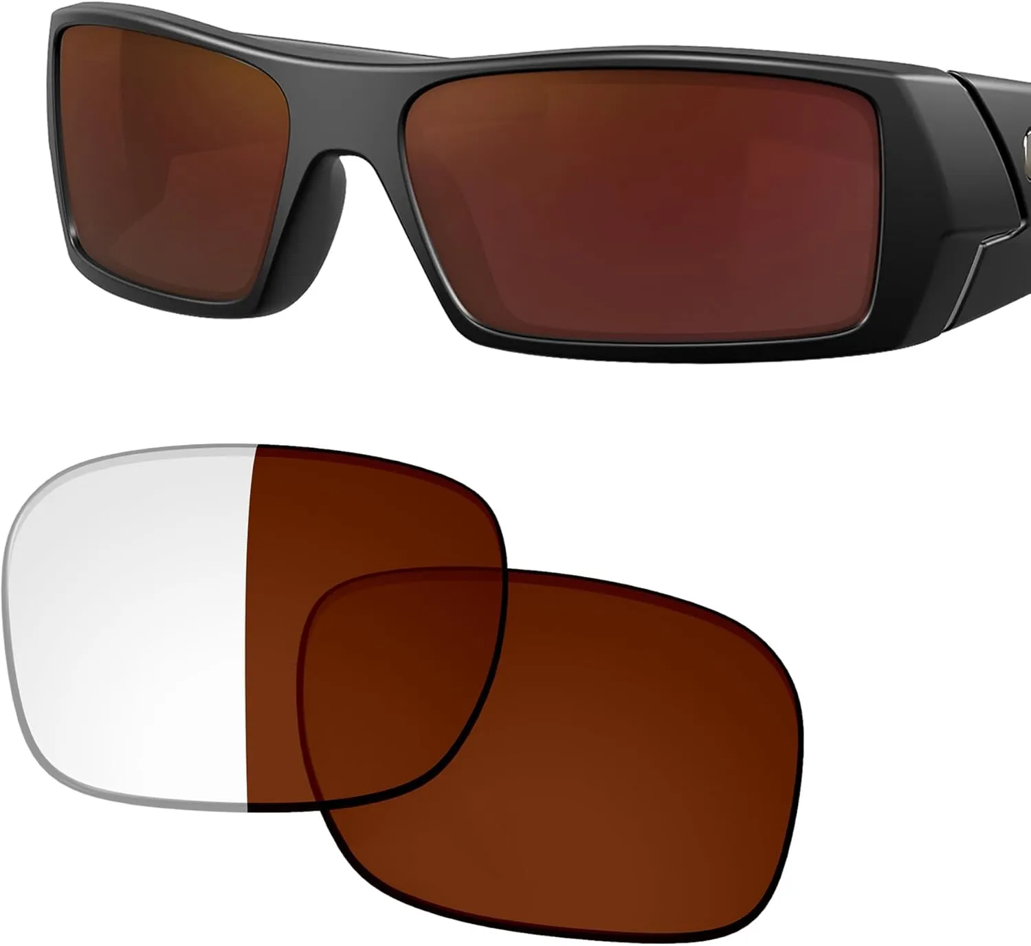 LifeArt Replacement Lenses for Oakley Gascan OO9014(59MM) Wayfarer, Men and Women, Blue Light Blocking Polarized Sunglasses