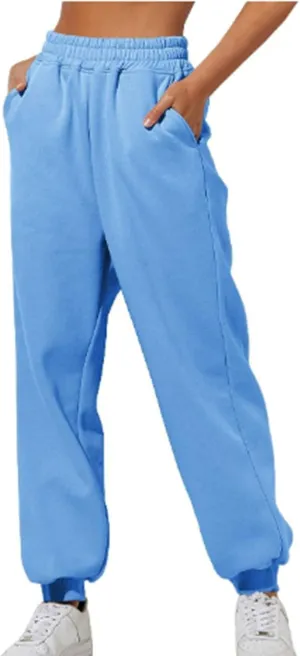 Litetao Women’s Fall Baggy Fleece Sweatpants Gym Joggers Pants Athletic Sporty Trousers Cute Sweatpants for Teen Girls A3092