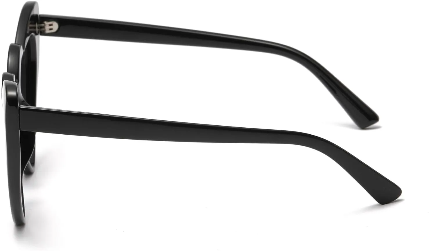 Long Keeper Polarized Heart Sunglasses - Vintage Women Love Shaped Sunglasses Cat Eye Sun Glasses for Party Wedding Traveling