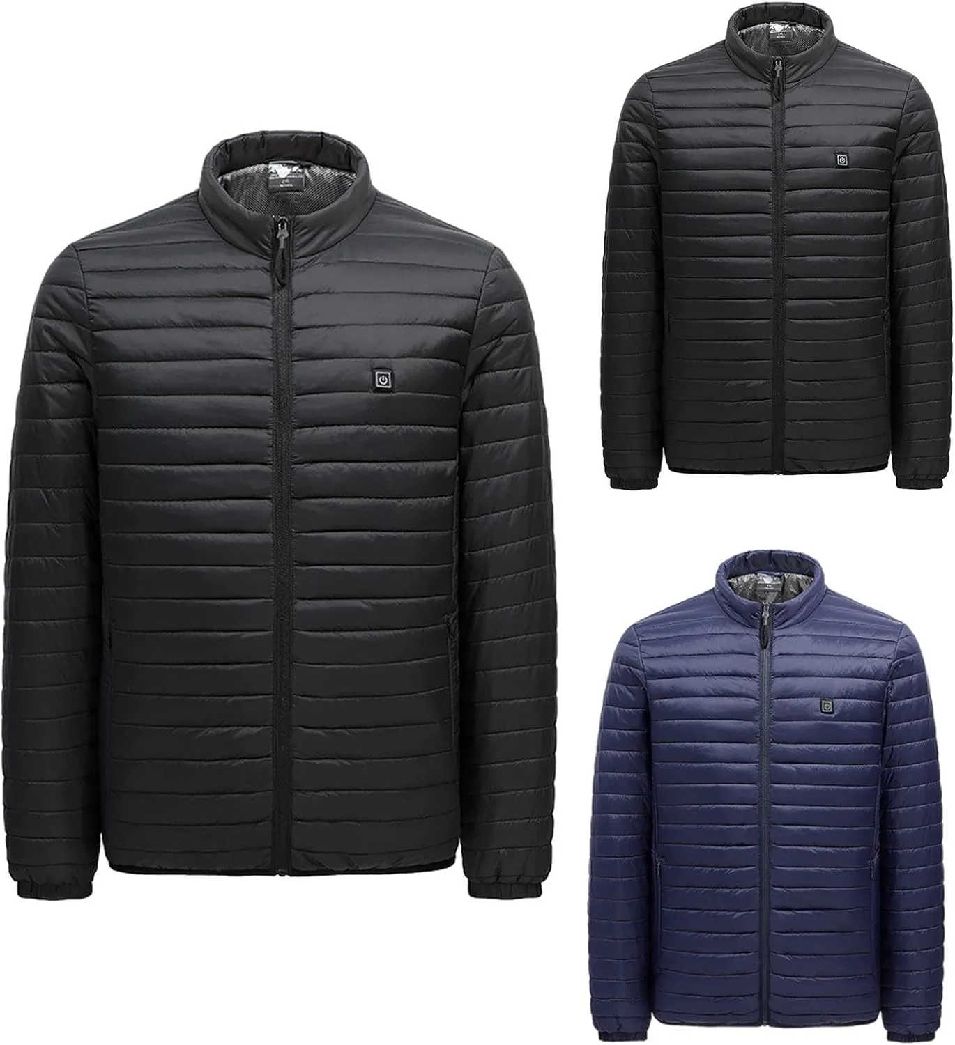 Men's Hooded Winter Coat Unisex Winter ThiWarm Down Jacket with Windproof Hooded Collar Winter Jacket Coat Mens