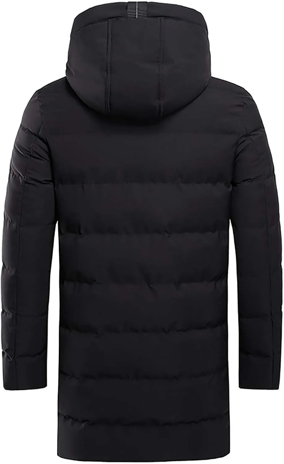 Men's Hooded Winter Coat Unisex Winter ThiWarm Down Jacket with Windproof Hooded Collar Winter Jacket Coat Mens