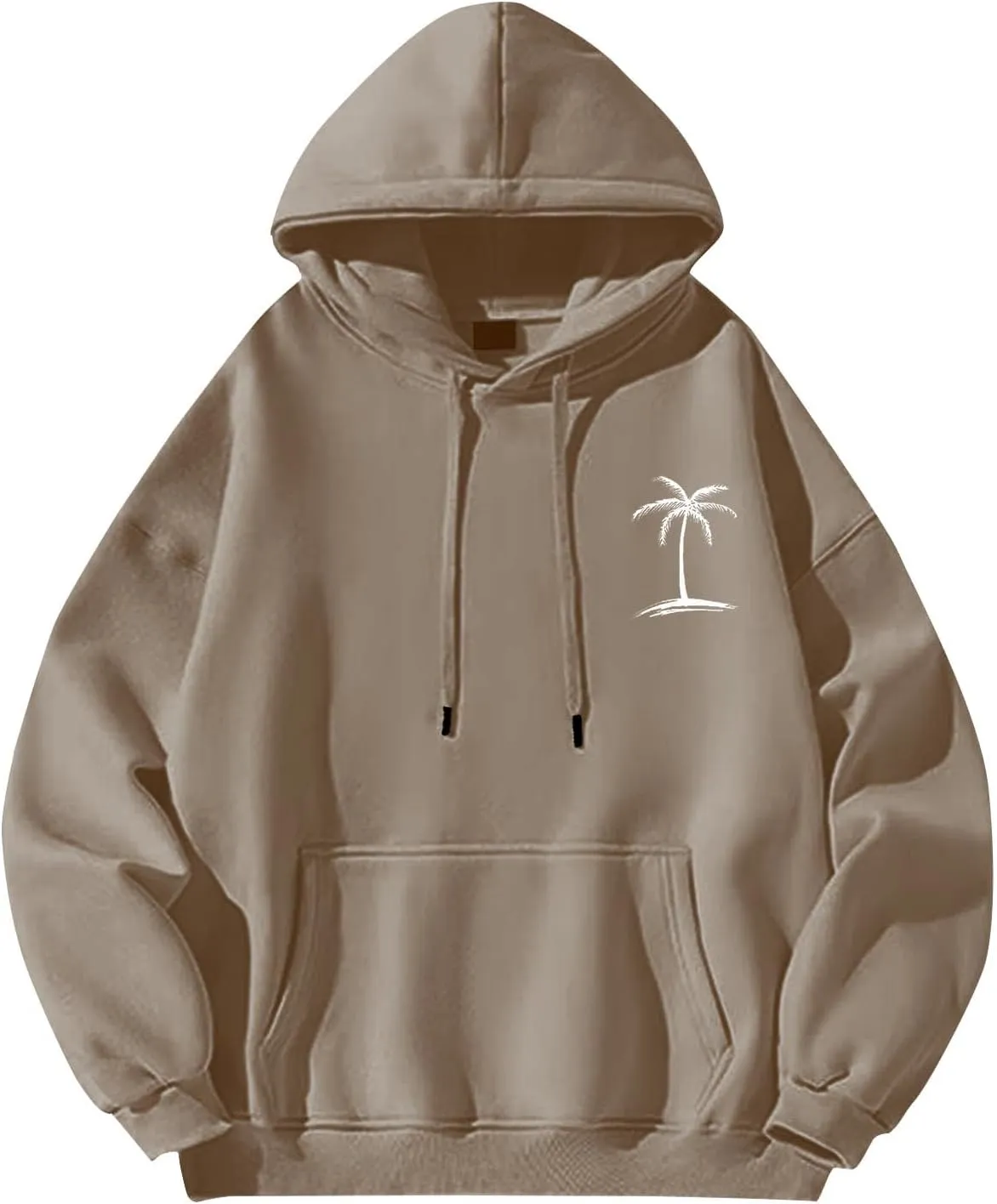 Mens Hoodie Fashion Graphic Printed Long Sleeve Hooded Pullover Sweatshirts 2024 Lightweight Oversized Casual Tops