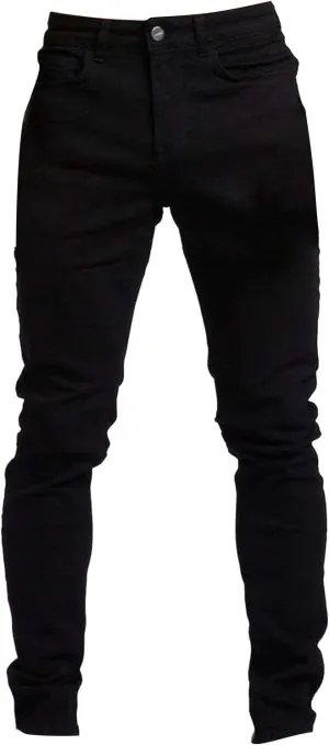 Mens Jeans Vintage Skinny Slim Fit Tapered Leg Denim Pants Casual Fashion Heavyweight Outdoor Hiking Classic Trousers