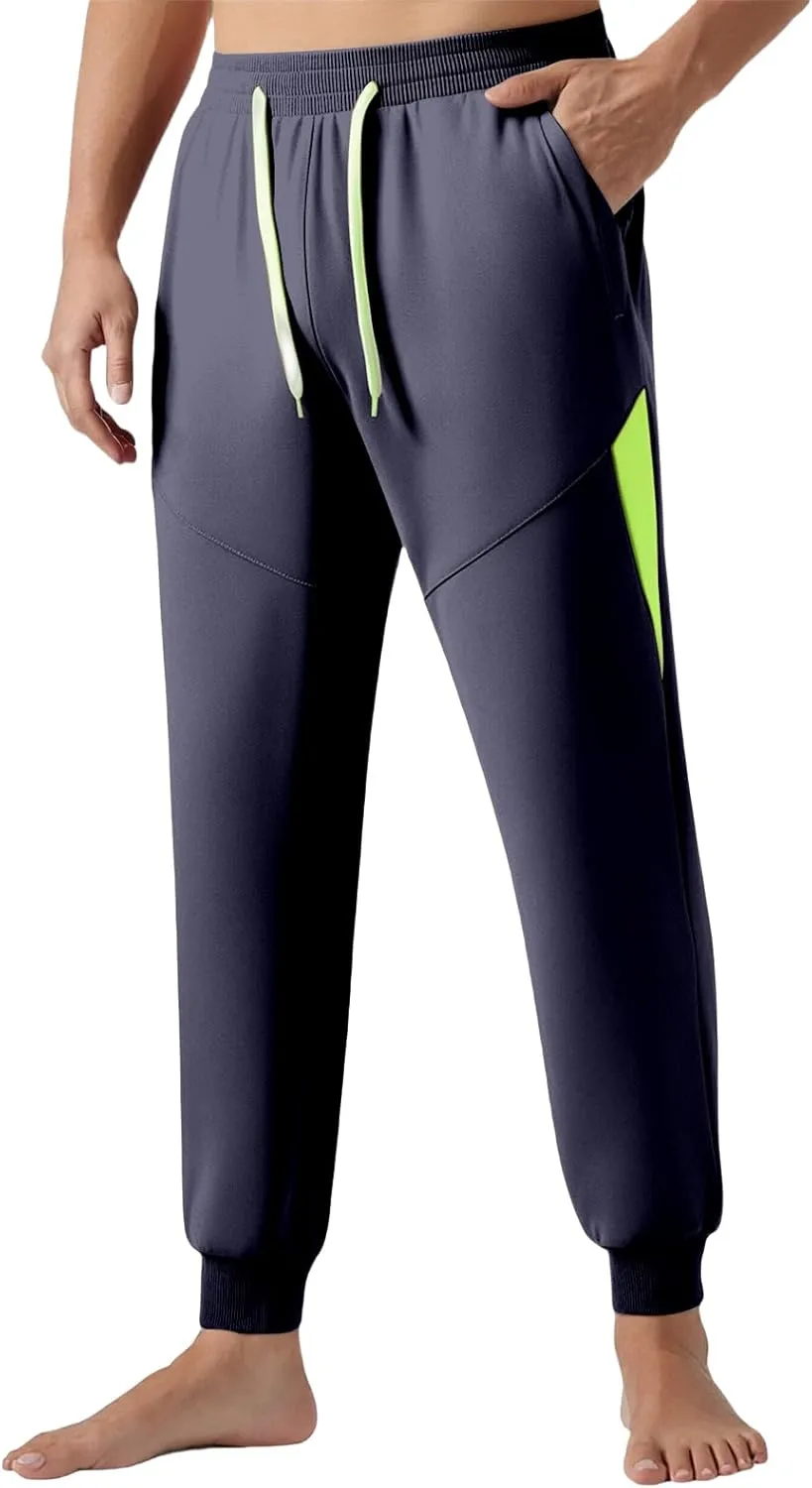 Men's Lightweight Sweatpants Loose Fit Golf Athletic Pants Jogging Workout Running Training Sports Drawstring Slacks