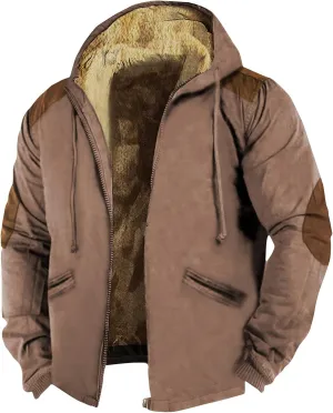 Mens Loose Novelty Sweatshirts Long Sleeve Zipper Hooded Solid Coat Novelty Sweatshirts for Men