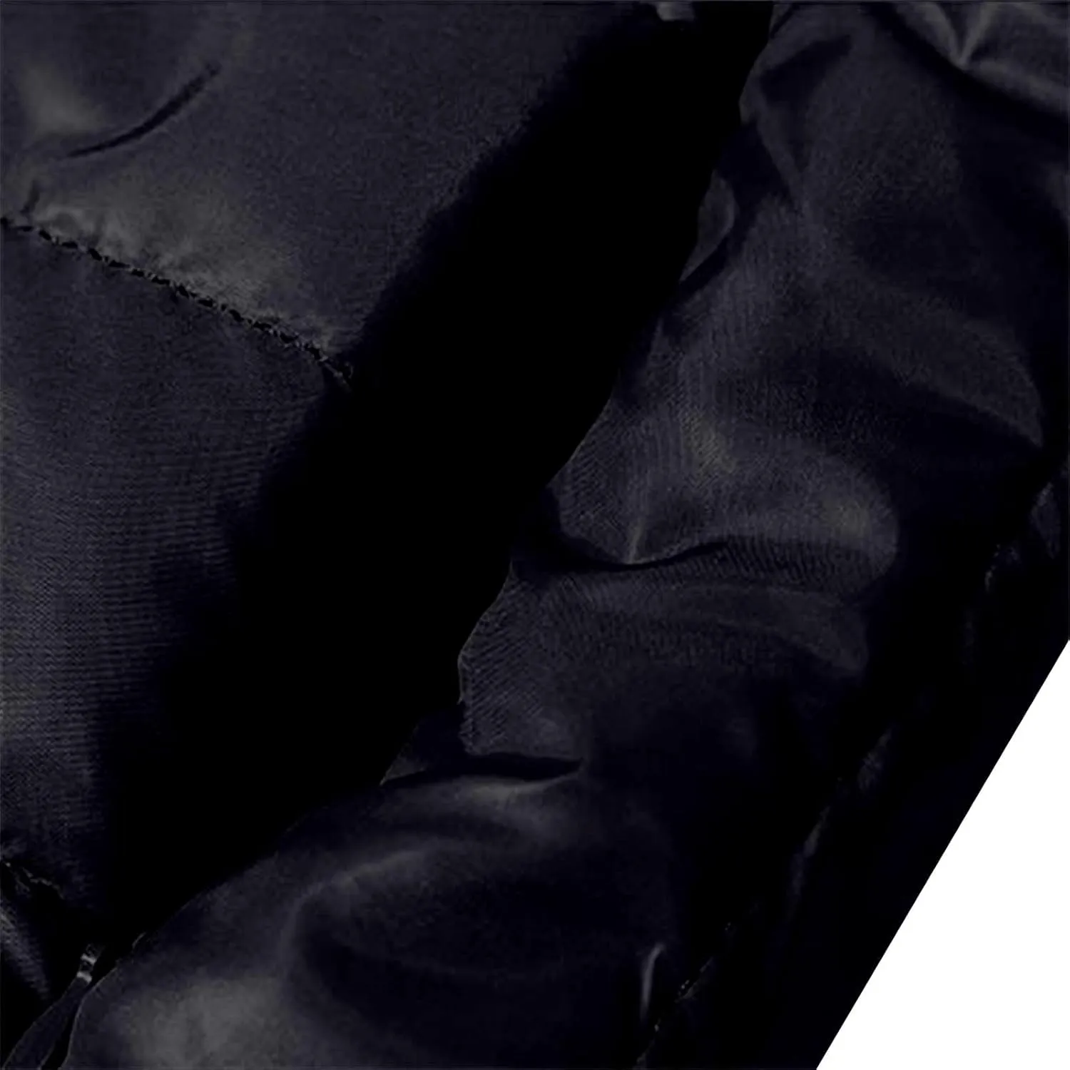 Mens Puffer Jacket No Hood Full Zip Up Winter Insulated Down Jackets Quilted Insulated Warm Puffy Coats with Hood