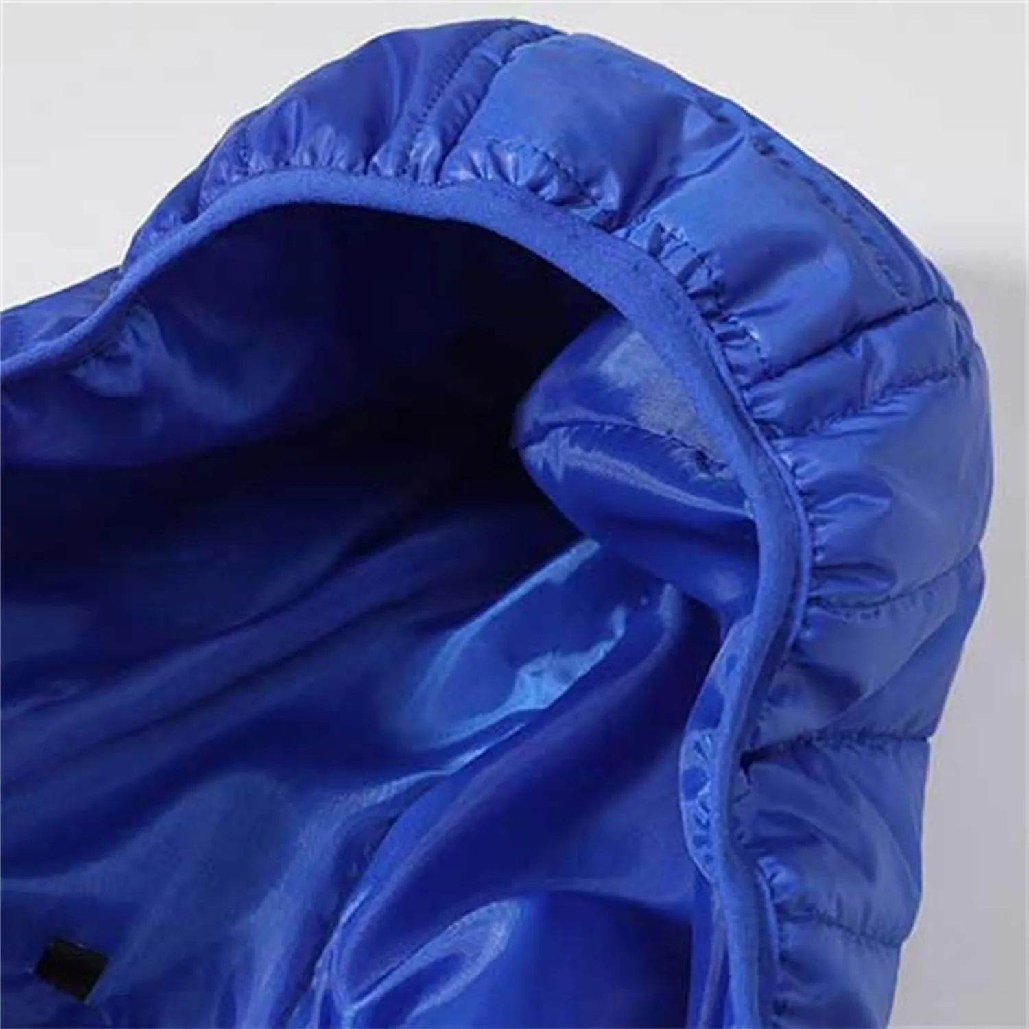 Mens Puffer Jacket No Hood Full Zip Up Winter Insulated Down Jackets Quilted Insulated Warm Puffy Coats with Hood