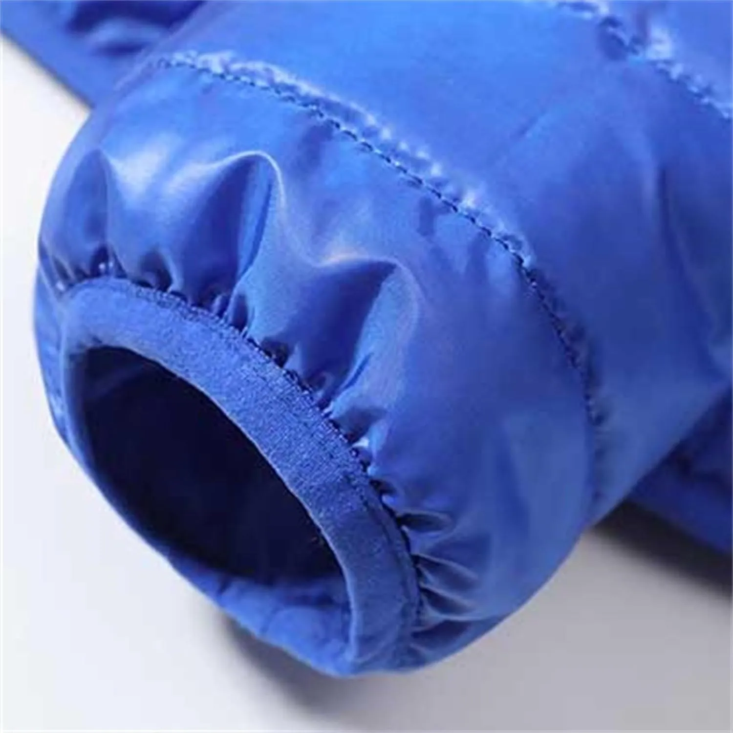 Mens Puffer Jacket No Hood Full Zip Up Winter Insulated Down Jackets Quilted Insulated Warm Puffy Coats with Hood