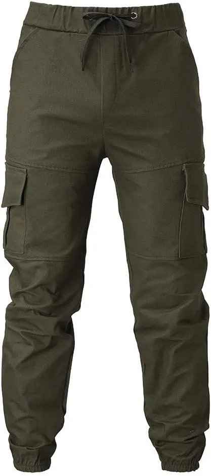 Mens Sweatpants Winter High Street Fashion Leisure Loose Sports Running Solid Color Lace Up Pants Athletic Loose