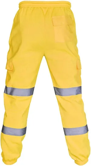 Mens Sweatpants Winter High Street Fashion Leisure Loose Sports Running Solid Color Lace Up Pants Athletic Loose