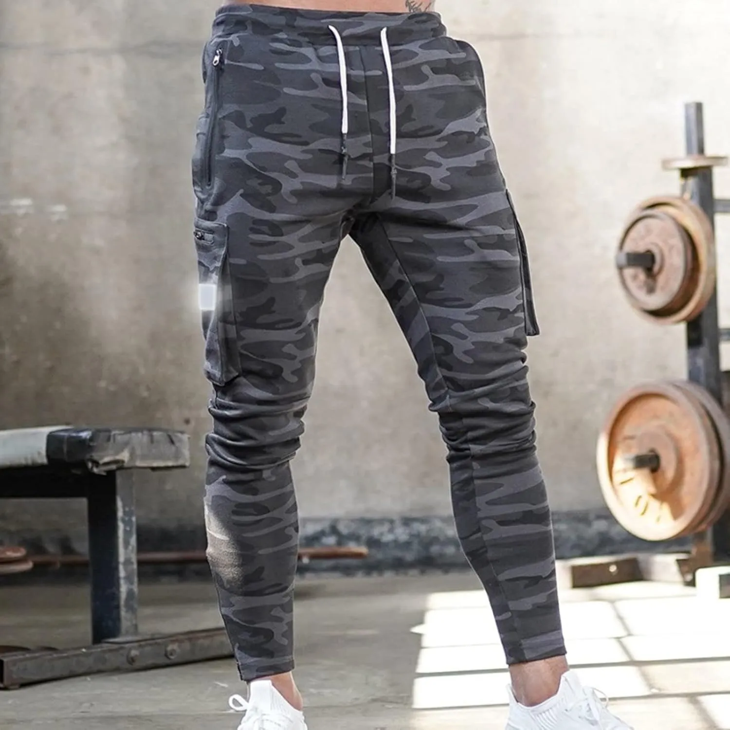 Mens Sweatpants with Pockets Big and Tall Athletic Jogger Pants Mens Baggy Fleece Sweatpants Athletic Workout Elastic