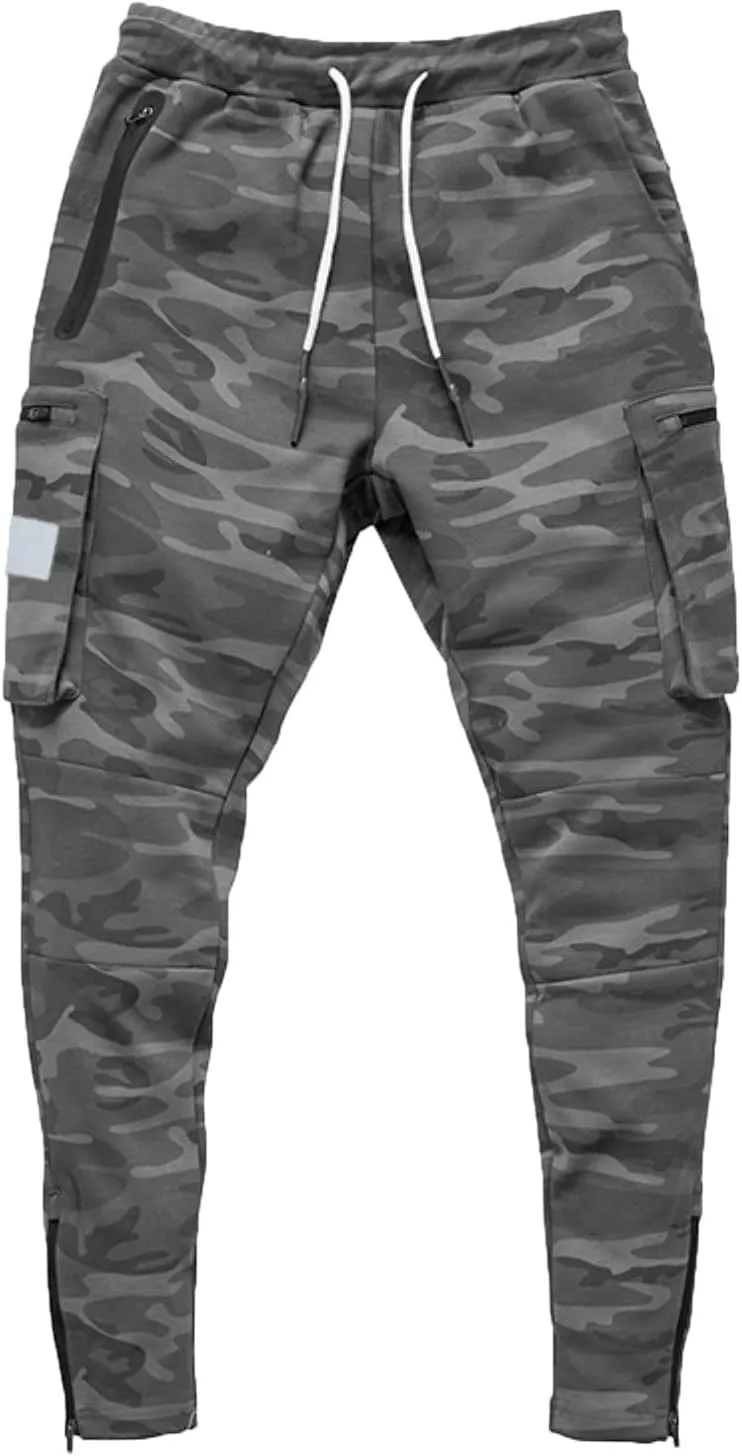 Mens Sweatpants with Pockets Big and Tall Athletic Jogger Pants Mens Baggy Fleece Sweatpants Athletic Workout Elastic