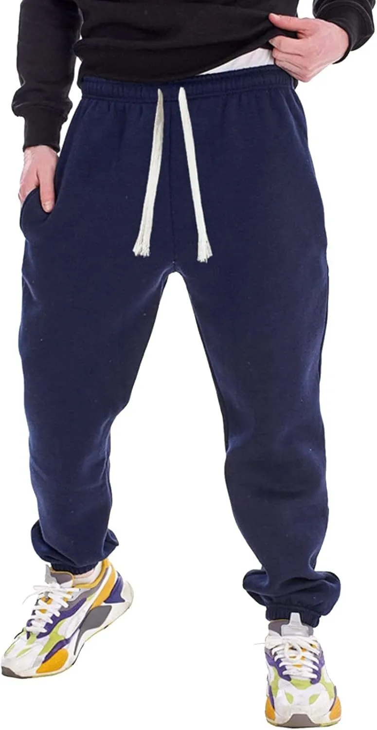 Mens Workout Cargo Sweatpants Ripstop Cargo Pants Lightweight Cotton Jogger Work Pants 6 Pocket Full Outdoor Casual