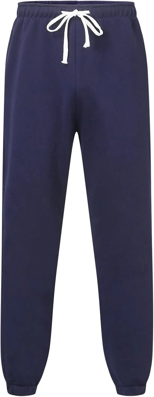 Mens Workout Cargo Sweatpants Ripstop Cargo Pants Lightweight Cotton Jogger Work Pants 6 Pocket Full Outdoor Casual