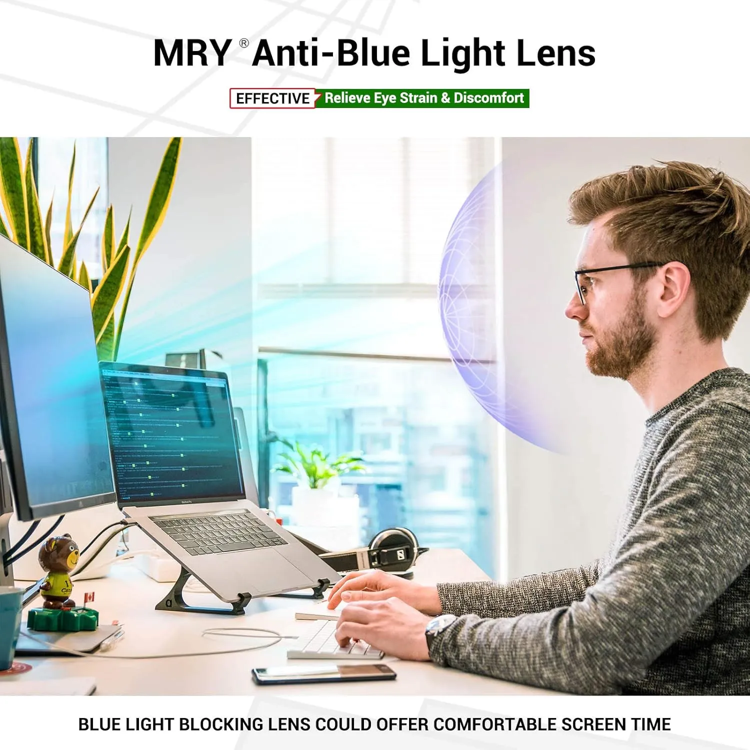 Mryok Replacement Lenses for Ray-Ban Meta Wayfarer RW4008 53mm Sunglass - Options