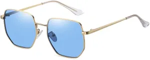 New 2025 Metal Polarized Sunglasses For Men Vintage Driving Sun Glasses Male Oversized Anti Glare Shades
