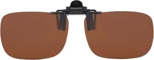 Polarized Clip on Sunglasses over Prescription Glasses for Men Women UV400 Anti Glare Flip-up