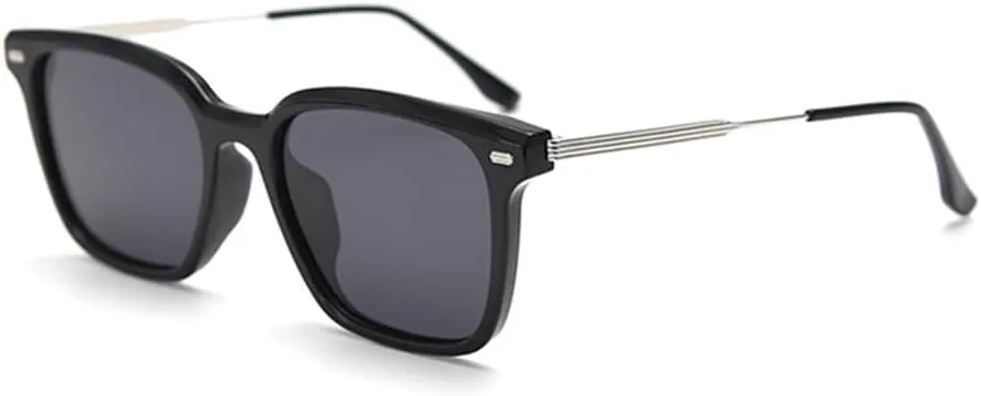 Polarized Sunglasses For Men Uv400 Half Metal Sun Glasses For Women Orange Black Male