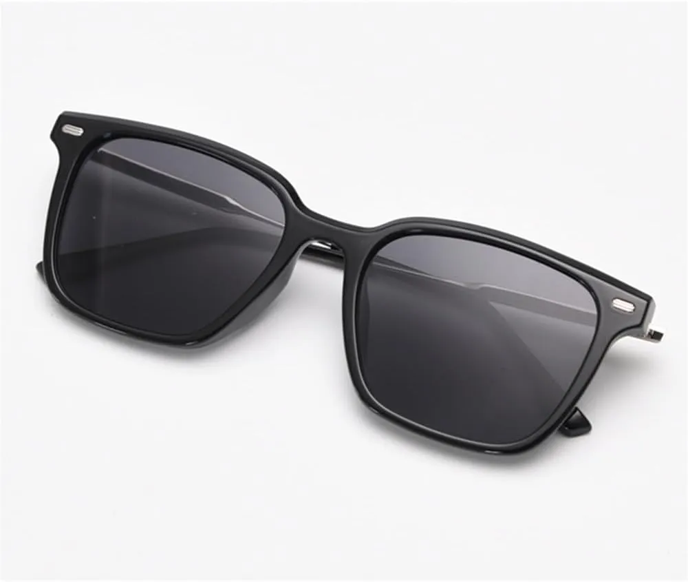 Polarized Sunglasses For Men Uv400 Half Metal Sun Glasses For Women Orange Black Male