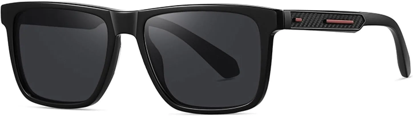 Polarized Sunglasses Men Uv400 Women Acetate Frame Driving Shade