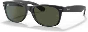 Ray-Ban New Wayfarer RB2132F Asian Fit Low Bridge Square Sunglasses for Men for Women   BUNDLE With DIW Kit