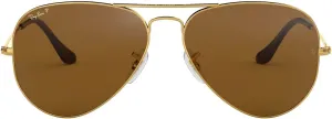 Ray-Ban RB3025 Classic Polarized Aviator Sunglasses