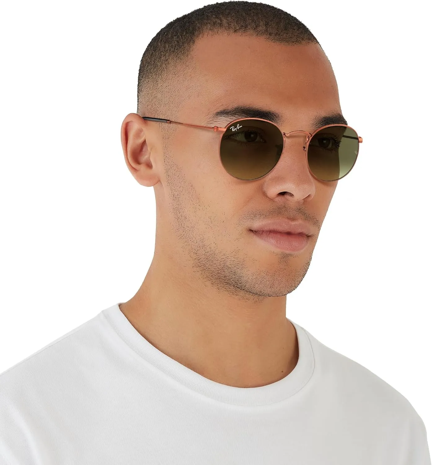 Ray-Ban RB3447 Round Metal Sunglasses